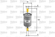 587046 Palivový filtr VALEO
