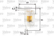 587048 Palivový filtr VALEO