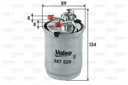 587529 Palivový filtr VALEO