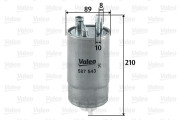 587543 Palivový filtr VALEO
