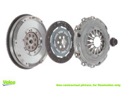 837096 Spojková sada FULLPACK DMF with High Efficiency Clutch VALEO