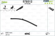 578512 List stěrače HYDROCONNECT VALEO