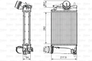 818295 Chladič turba VALEO