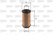 586525 Olejový filtr VALEO