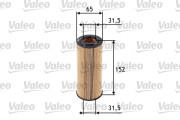 586545 Olejový filtr VALEO