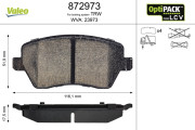 872973 Brzdové destičky OPTIPACK for LCV VALEO