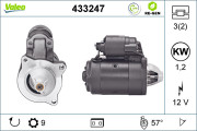 433247 Startér VALEO RE-GEN REMANUFACTURED VALEO