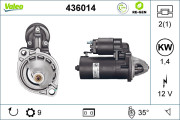 436014 Startér VALEO RE-GEN REMANUFACTURED VALEO