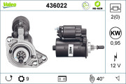 436022 Startér VALEO RE-GEN REMANUFACTURED VALEO