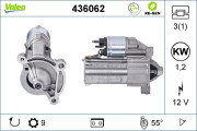 436062 Startér VALEO RE-GEN REMANUFACTURED VALEO