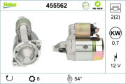 455562 Startér VALEO RE-GEN REMANUFACTURED VALEO