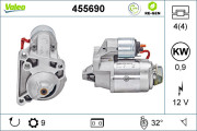 455690 Startér VALEO RE-GEN REMANUFACTURED VALEO