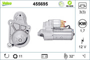 455695 Startér VALEO RE-GEN REMANUFACTURED VALEO