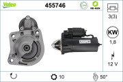 455746 Startér VALEO RE-GEN REMANUFACTURED VALEO