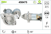 458475 Startér VALEO RE-GEN REMANUFACTURED VALEO