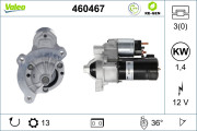 460467 Startér VALEO RE-GEN REMANUFACTURED VALEO