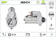 460474 Startér VALEO RE-GEN REMANUFACTURED VALEO