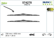 574278 List stěrače SILENCIO CONVENTIONAL SET VALEO