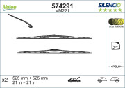 574291 List stěrače SILENCIO CONVENTIONAL SET VALEO