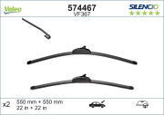 574467 List stěrače SILENCIO FLAT BLADE SET VALEO