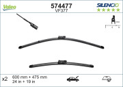 574477 List stěrače SILENCIO FLAT BLADE SET VALEO