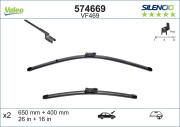 574669 List stěrače SILENCIO FLAT BLADE SET VALEO