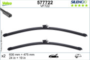 577722 List stěrače SILENCIO FLAT BLADE SET VALEO