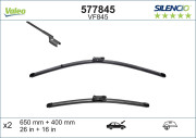 577845 List stěrače SILENCIO FLAT BLADE SET VALEO