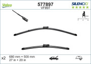 577897 List stěrače SILENCIO FLAT BLADE SET VALEO