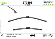 577898 List stěrače SILENCIO FLAT BLADE SET VALEO