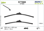 577980 List stěrače SILENCIO FLAT BLADE SET VALEO