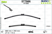 577986 List stěrače SILENCIO FLAT BLADE SET VALEO