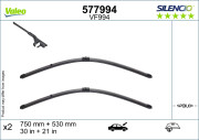 577994 List stěrače SILENCIO FLAT BLADE SET VALEO