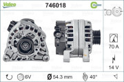 746018 generátor REMANUFACTURED CLASSIC VALEO