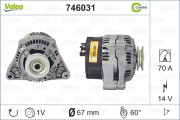 746031 generátor REMANUFACTURED CLASSIC VALEO