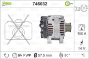 746032 generátor REMANUFACTURED CLASSIC VALEO
