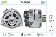 746036 generátor REMANUFACTURED CLASSIC VALEO