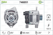 746051 generátor REMANUFACTURED CLASSIC VALEO