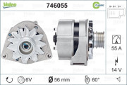 746055 generátor REMANUFACTURED CLASSIC VALEO