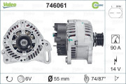 746061 generátor REMANUFACTURED CLASSIC VALEO
