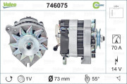 746075 generátor REMANUFACTURED CLASSIC VALEO
