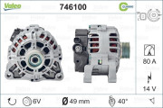 746100 generátor REMANUFACTURED CLASSIC VALEO