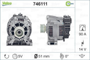 746111 generátor REMANUFACTURED CLASSIC VALEO