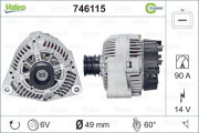 746115 generátor REMANUFACTURED CLASSIC VALEO