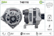 746116 generátor REMANUFACTURED CLASSIC VALEO