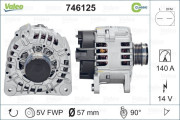 746125 generátor REMANUFACTURED CLASSIC VALEO