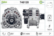 746128 generátor REMANUFACTURED CLASSIC VALEO
