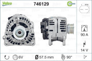746129 generátor REMANUFACTURED CLASSIC VALEO