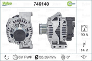 746140 generátor REMANUFACTURED CLASSIC VALEO