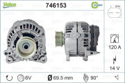 746153 generátor REMANUFACTURED CLASSIC VALEO